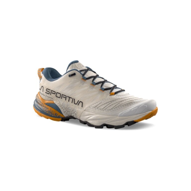 La Sportiva Trail Running Shoes Akasha II grey/blue/orange men's