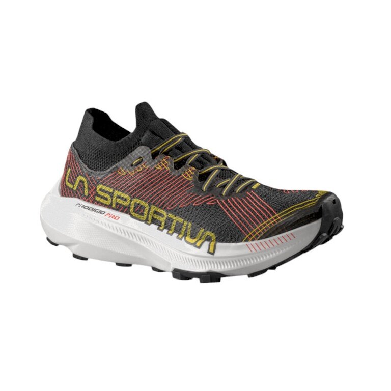 La Sportiva Trail Running Shoes Prodigio Pro black/red/yellow men's