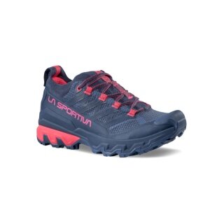 La Sportiva Ultra Raptor 3 Trekking Hiking Shoes Night Blue/Red for Women