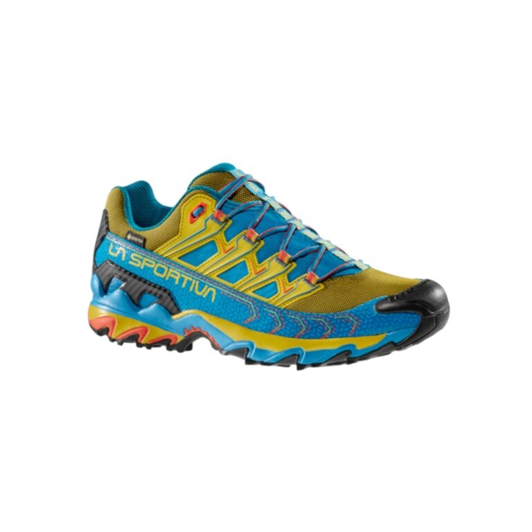 La Sportiva Trail Running Shoes Ultra Raptor II GTX (waterproof) tropic blue/yellow men's