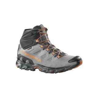 La Sportiva Ultra Raptor II Mid Leather GTX Hiking Shoes (Fast-Hiking, Nubuck Leather, Waterproof) grey Men's