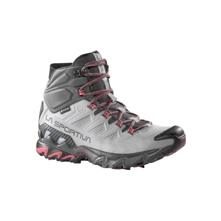 La Sportiva Trail Running Shoes Ultra Raptor II Mid Leather GTX (Nubuck Leather, Waterproof) grey/black Ladies