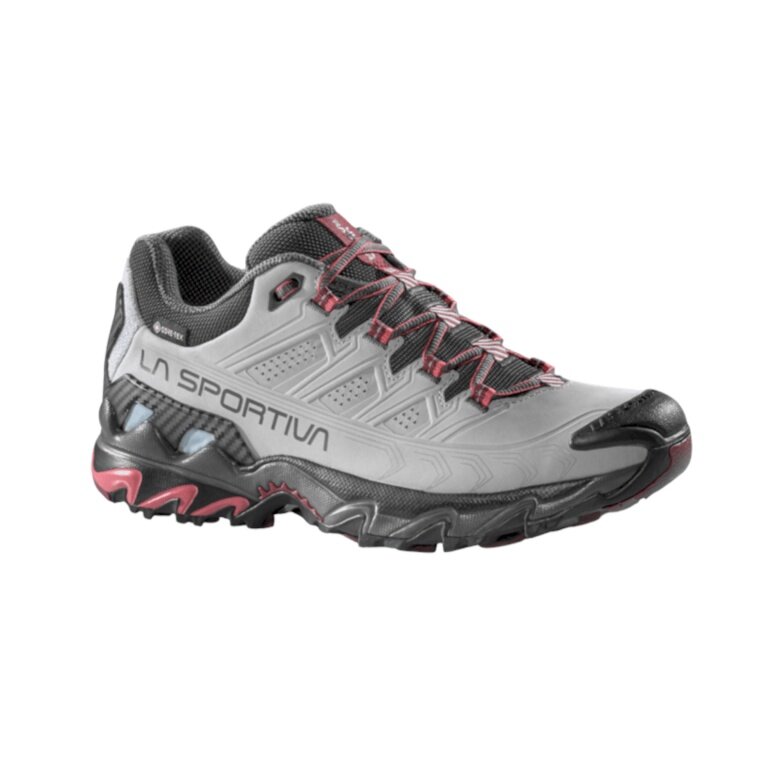 La Sportiva Trail Hiking Shoes Ultra Raptor II Leather GTX (Nubuck Leather, Waterproof) Grey Ladies