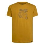 La Sportiva Hiking/Recreation T-shirt Ape - Mountain Living - (Cotton) savannah yellow Men's