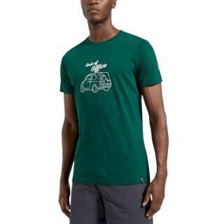 La Sportiva Hiking/Recreation T-shirt Cinquecento - Out of Office - (Cotton) green Men's