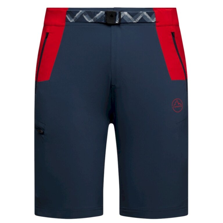 La Sportiva West Crest Shorts (lightweight, optimal freedom of movement) short dark blue/red men's