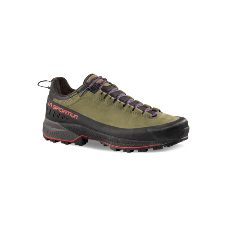 La Sportiva TX5 Evo GTX Hiking Shoes (Approach, Nubuck Leather, Waterproof) Dark Green Men's