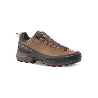La Sportiva hiking shoes TX5 Evo GTX (approach, nubuck leather, waterproof) brown men's