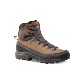 La Sportiva TX5 Evo Mid GTX Hiking Shoes (Approach, Nubuck Leather, Waterproof) brown men's