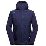 La Sportiva Softshell Jacket Alpine Guide Windstopper (waterproof, windproof, mountaineering) deep blue/sea blue men's