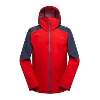 La Sportiva Softshell Jacket Crest Evo Shell (windproof, waterproof) red/navy blue men's
