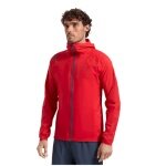 La Sportiva Trail Running Jacket Pocketshell (Hard Shell, waterproof) red men's