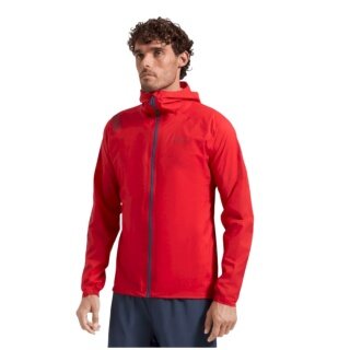 La Sportiva Trail Running Jacket Pocketshell (Hard Shell, waterproof) red men's