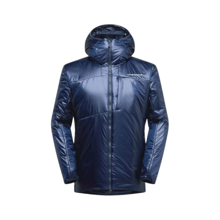 La Sportiva Winter Jacket Supercouloir Primaloft Parka (PrimaLoft Gold Insulation, windproof) dark blue men's