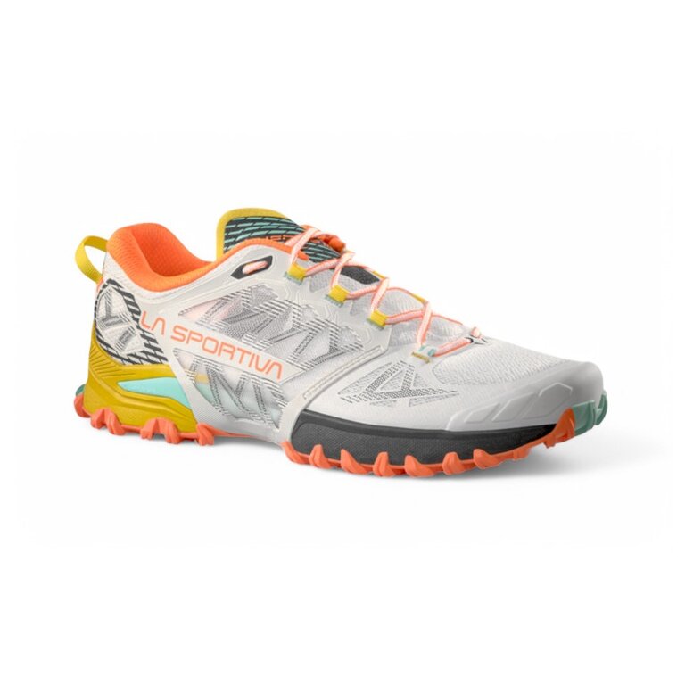 La Sportiva Trail Running Shoes Bushido III 2024 Light Grey/Colourful Men's