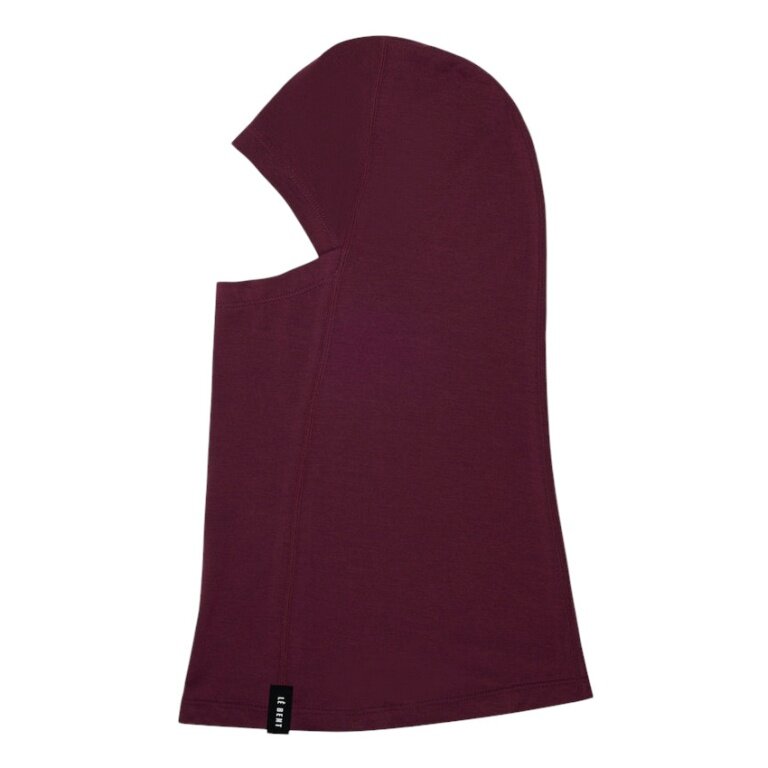 Le Bent multifunctional scarf (neck warmer) lightweight balaclava burgundy
