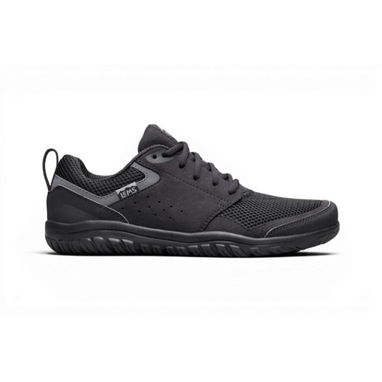 Lems Barefoot Shoes Primal Zen (Microfiber & Air-Mesh, Zero Drop, wide toe box) graphite grey