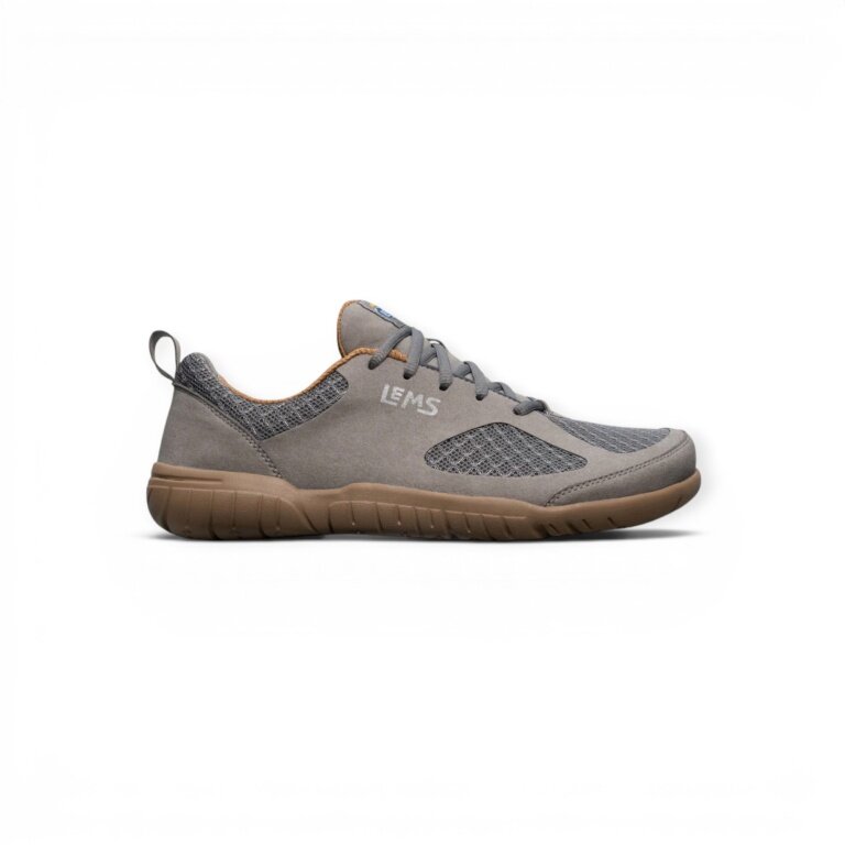Lems Barefoot Shoes Primal 3 (flexible sole, Zero Drop, wide toe box) grey