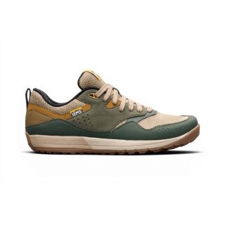 Lems Minimal Hiking Shoes Trail Blazer (Zero Drop, wide toe box) green/beige/yellow