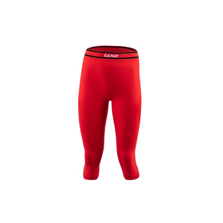 Lenz Functional Underwear 3/4 Pants Merino 6.0 Red Women