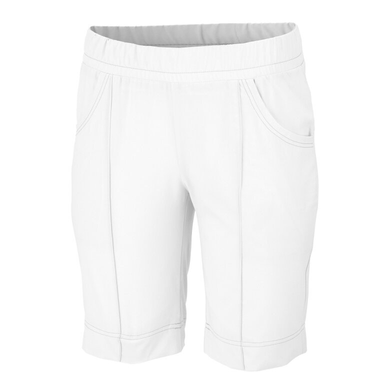 Limited Sports Bermuda Shorts Bea (4-way stretch, pockets) white Women