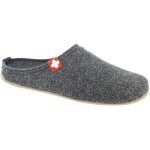 Living Kitzbuhel Slippers Felt Slipper (Wool) Swiss Cross anthracite grey Women