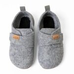 Living Kitzbühel Slippers Franzi Felt Plain Kids Light Grey Children (31-35)