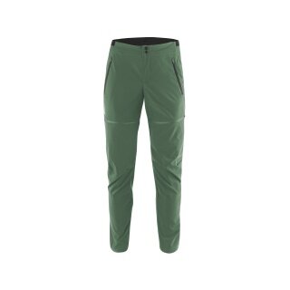 Löffler Zip-Off Trekking Trousers Tapered CSL (elastic material, quick-drying) long pine green men's