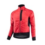 Löffler Bicycle Jacket Bike Iso-Jacket Hotbond PL60 (PrimaLoft® Gold, windproof, water-repellent) 2024 red Men's