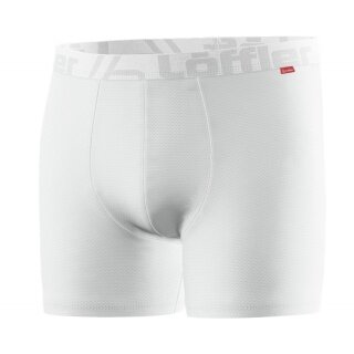 Löffler Functional Underwear Boxershorts Transtex Light (light, breathable, moisture-wicking) white men's