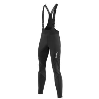 Löffler Warm-Up Cycling Bib Tights WS Warm (windproof, breathable) long black men's