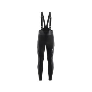 Löffler Warm-Up Cycling Bib Tights AB Warm (windproof, breathable) long black men's