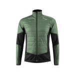 Löffler Hybrid Running Jacket Athletico PL60 (breathable, thermal insulating) green/black men's