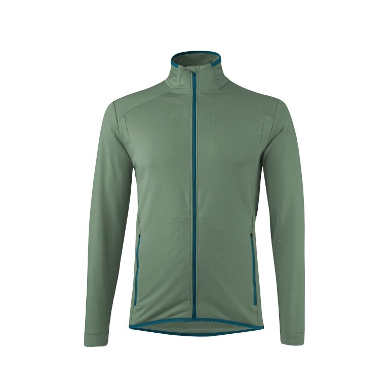 Löffler Hybrid Jacket Tech-Stretch (Fleece Inner Side, Breathable) Pine Green Men's