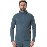 Löffler Hooded Jacket Hoody Transtex Cube (quick-drying, breathable) petrol blue men's