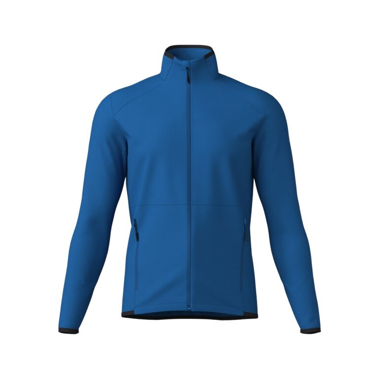 Löffler Hybrid Jacket Mid Jacket Tech Merino (thermal insulation, elastic, quick-drying) blue men's