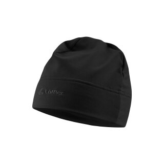 Löffler Beanie Tech-Stretch Fleece Hat - black