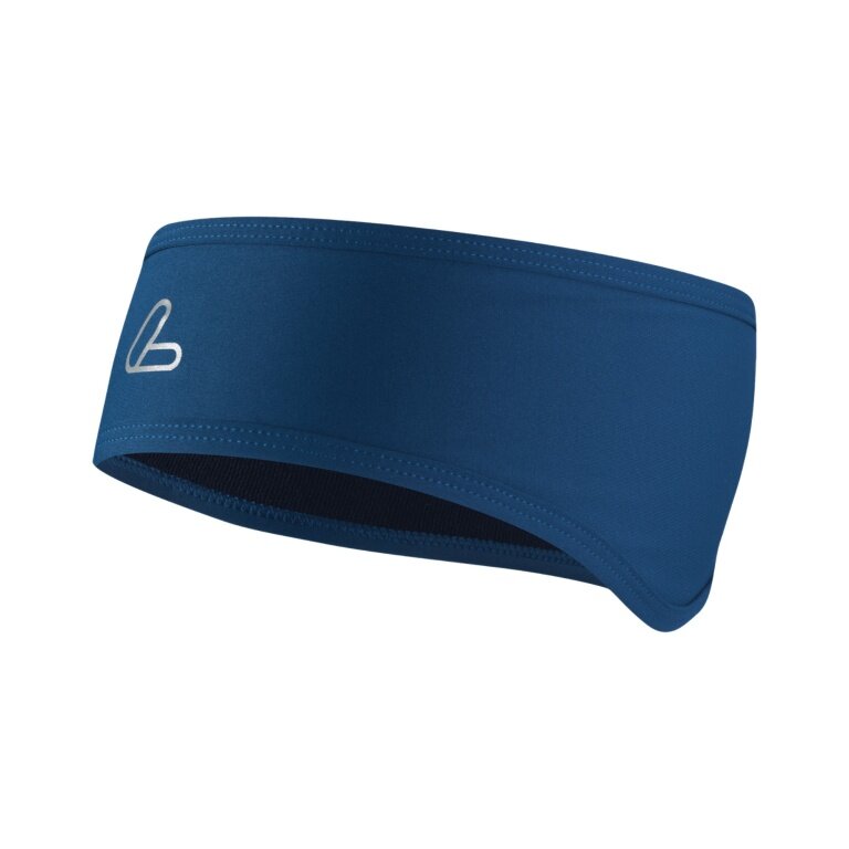 Löffler Mono Flaps Headband (highly elastic) navy blue