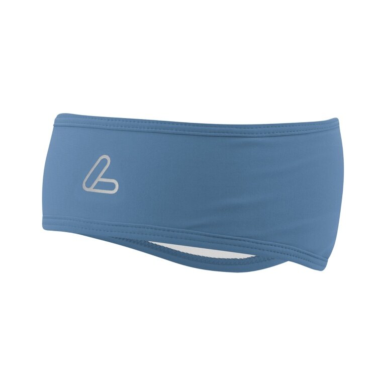 Löffler Mono Flaps Headband (highly elastic) light blue