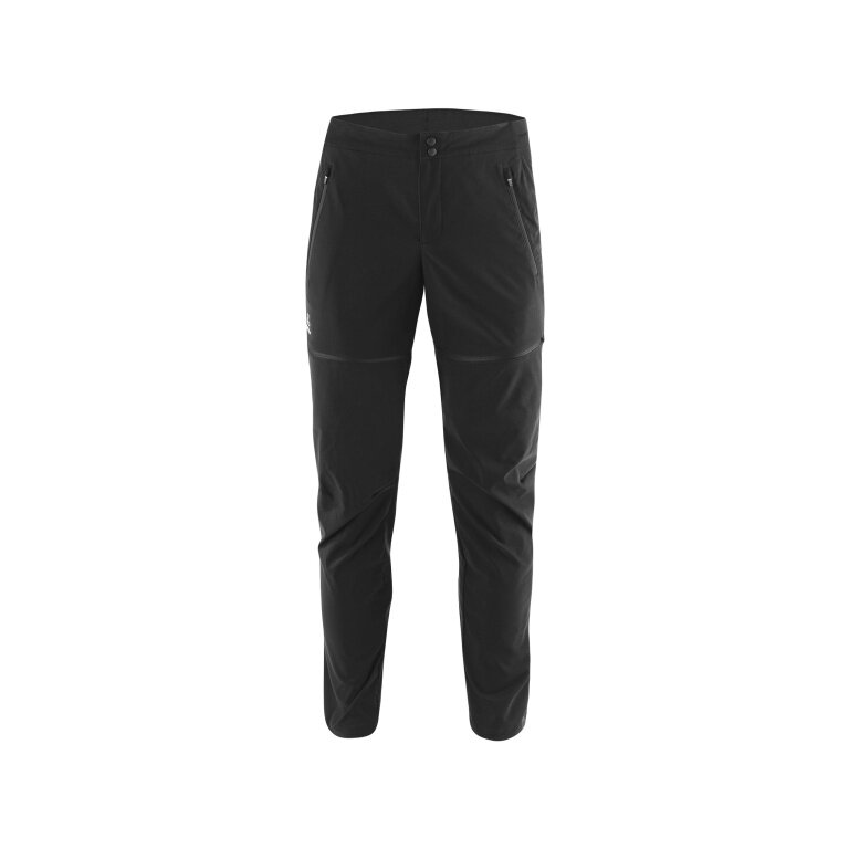 Löffler Zip-Off Trekking Trousers Tapered CSL (elastic material, quick-drying) long black men's