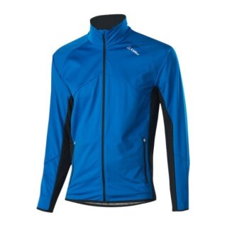 Löffler Softshell Jacket Alpha WS Light (windproof, breathable) indigo blue men's