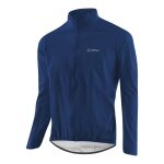 Löffler Bicycle Jacket Bike WPM Pocket (windproof, waterproof, lightweight) navy blue men's