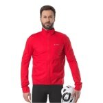 Löffler Bicycle Jacket Bike WPM Pocket (windproof, waterproof, lightweight) red men's