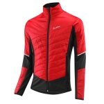 Löffler Hybrid Jacket PL60 (thermal insulation, windproof) red/black men's
