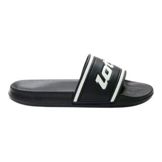 Lotto bath shoes slides black men's