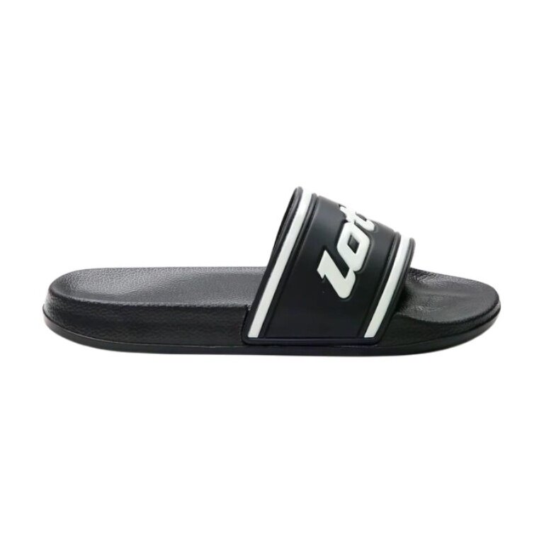 Lotto bath shoes slides black men's