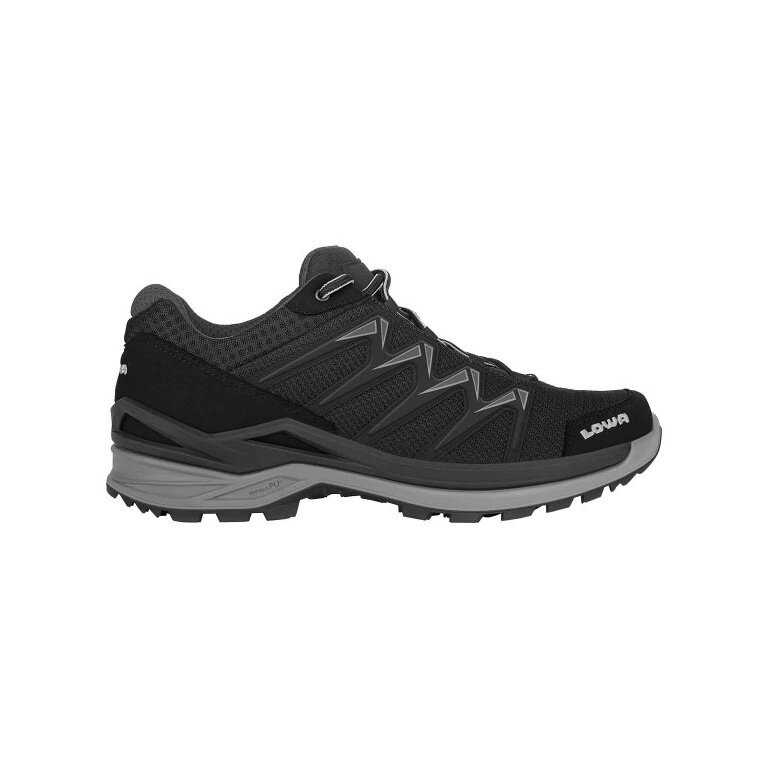 Lowa Hiking-Travel Shoes Innox Pro Low GTX (All-Terrain, Synthetic/Textile, Waterproof) Black/Grey Men