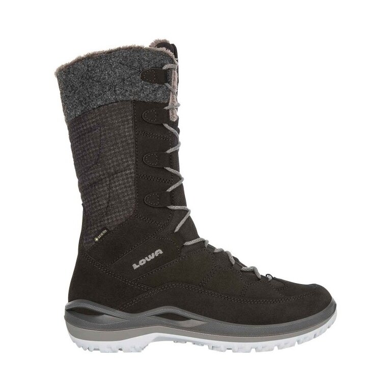 Lowa Winter Boots Alba III GTX (Suede, Waterproof) Black/Grey Women