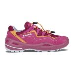 Lowa multifunctional shoes Robin EVO GTX Low (waterproof, suede) fuchsia pink/mango girls