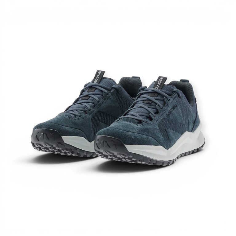 Lowa Everyday Travel Shoes Kaloya LT GTX (Suede/Textile, waterproof) navy blue Men's